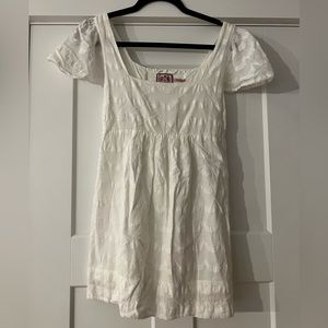 Juicy Couture White Tunic Top, S